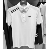 快樂一購 ❤️特價❤️ 【PXG】韓國高爾夫男裝夏短袖T恤網孔運動速乾透氣孔緊身彈力Polo衫球衣