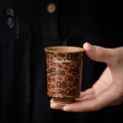 ✨臺灣出貨✨創意復古聞香杯主人杯陶瓷茶杯功夫茶具哈哈品茗杯單杯家用送禮