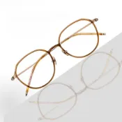 (店+)【LEESA】黑框眼鏡\超輕鏡框\眼鏡架\眼鏡框\眼鏡女\純鈦鏡架\素顏眼鏡\無度數眼鏡\小臉眼鏡\復古眼鏡\大框眼鏡\禮物