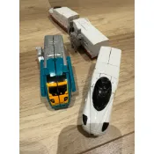 二手玩具TAKARA TOMY 新幹線變形機器人Z N700S 海鷗套組