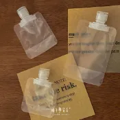 wanan/☾… 旅行用分裝袋の現貨 液體分裝袋 化妝品 乳液 瓶瓶罐罐密封分裝 旅行盥洗 分裝包