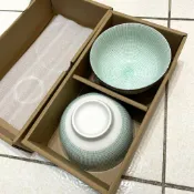 現貨 全新 股東會紀念品 太平洋電線電纜 日式瓷碗 和風飯碗 太電 廚房用品 日常用品 生日禮物 碗盤器皿