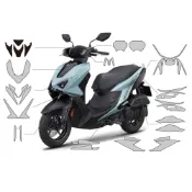 (店+)【XILLA】YAMAHA 勁戰七代 CYGNUS X 3M犀牛皮保護膜 車殼 儀表板 燈具保護貼(細痕自我修復 抗黃 透亮) 