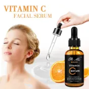 面部精華液 30mlVC原液補水滋潤現貨Vitamin C Serum 補水保溼提亮膚色維C精華液 維他命C亮白精華液
