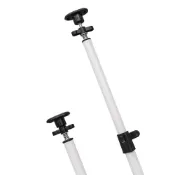 (店+)【dayneeds 日需百備】第三代改款 頂天立地烤漆鐵管組 高度100-170cm  兩支一組 兩色可選 置物架/屏風/多功能