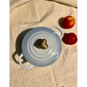 Le creuset Staub 鑄鐵鍋鍋蓋頭 黃銅 復古風格