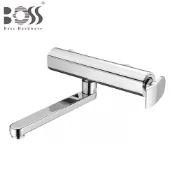 領券再享9折《BOSS》D-8828 壁式水龍頭 廚房龍頭 浴缸龍頭 出水管長20cm 日本進口陶瓷閥芯 台灣製造