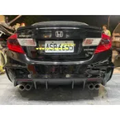 HONDA CIVIC9 K14 NEW STYLE ABS Ms後保桿空力套件2013-2017