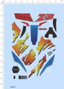 四驅車 4WD Z3 SHADOW BREAKER 黑影霹靂.專用水貼【69895】