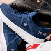 【LE COQ SPORTIF 法國公雞】EZE 運動鞋 男女鞋-藍色-LWW73275