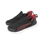 【PUMA】慢跑鞋 KruzProfoam Sliptech Aop PS 中童 黑 套入式 無鞋帶 運動鞋 40565302