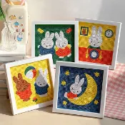 Miffy DIY 鑽石畫拼圖框架套裝（4 款隨機 1 款