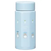 吉卜力 日本正品 八角 不鏽鋼 保溫冷 水瓶 350ml 宮崎駿 龍貓 撐傘水藍 保溫瓶 保溫杯 保冷杯 隨行杯 水壺