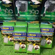 ［水族最便宜］台灣製銀箭高品質  PF-360 外掛過濾器 專用替換活性碳板 2入/盒