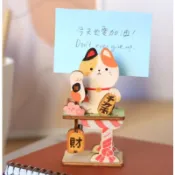 搖擺MEMO夾 DIY便條紙夾 療癒擺飾 桌上小物 留言夾 猴子設計 TR台灣鐵道
