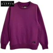 【DOKODEMO】The North Face NT61917R 紫色圓領衛衣，L 碼 [二手]