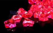 蝦兵蟹將【造景飾品】【水晶石頭/紅色 150g】自然的底砂飾品 水族.園藝均適用 另有其他色系可參考
