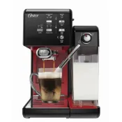 (店+)【Oster】【美國 Oster】Oster 奶泡大師二代★5+隨享義式咖啡機-搖滾黑(義式/膠囊兩用)