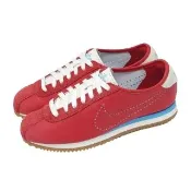 【NIKE 耐吉】休閒鞋 Wmns Cortez LT 女鞋 紅 白 復古 皮革 阿甘鞋(HQ1841-600)