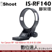 【數位達人】iShoot IS-RF140 鏡頭腳架接環／適 Canon RF 100-400mm f/5.6-8 IS USM