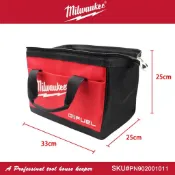 新店免運 Milwaukee美沃奇 米沃奇工具包 多功能手提電工包 加厚耐用大容量帆布維修袋 手提袋 工具袋 五金工具包