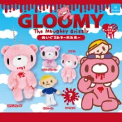 【BTF】日本 QUALIA 暴力熊毛絨系列扭蛋 GLOOMY暴力小熊公仔包包吊飾 FB9H
