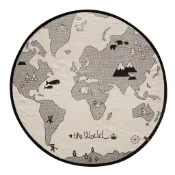 OYOY 造型地毯 世界地圖
