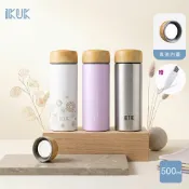 【全聯線上購】【IKUK 艾可】真陶瓷內膽-保溫保冰杯-瓷芯上蓋保溫杯500ml-陶瓷內蓋(陶瓷內蓋/陶瓷咖啡杯/陶瓷保溫瓶/咖啡保溫杯/保溫瓶)