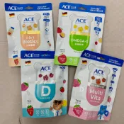 ACE 機能Q軟糖 益生菌軟糖 維他命D 綜合活力 乳酸菌 綜合水果 西印度櫻桃C 10顆入 14顆入 全素