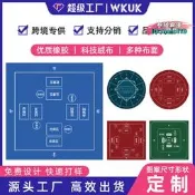 【台灣現貨】德州撲克墊大號鎖邊撲克遊戲用桌墊棋牌室麻將摜桌布支持定