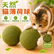 【🐱巨無霸貓薄荷球🐱】貓薄荷球 貓草玩具 貓咪磨牙球 貓薄荷 貓草球 蟲癭果大球 貓草玩具 木天蓼果實 旋轉貓抓球