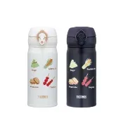 【THERMOS 膳魔師】不鏽鋼輕量彈蓋真空保溫瓶350ml(JNL-352TF)
