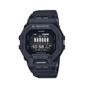 【CASIO 卡西歐】G-SHOCK 纖薄運動系藍芽計時手錶 GBD-200-1_45.9mm