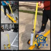 公司貨/附發票 【免運+開發票】畫線車 劃線車 畫線器 標線機 停車場劃線 車位線 籃球場畫線 劃線車 標線標誌工程地板劃線 冷噴機工廠現貨直銷 售後保障 全館折扣 6m111
