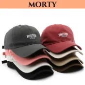 MORTY莫蒂 Boston刺繡老帽 棒球帽 老帽  帽子 棒球帽 美式帽子 帽子女 鴨舌帽 老帽  遮陽帽 caps