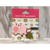 ~小小牛瑪奇朵~日本東京迪士尼玩具總動員火腿豬造型髮圈髮束