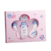 【SEBAMED 施巴】嬰兒粉紅花語經典四件禮盒(總代理)