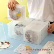 光碟收納箱 CD收納盒 大容量儲存藍光DVD PS4遊戲片專輯 防塵防刮保護碟片 可堆疊節省空間 抽屜式/翻頁式s091