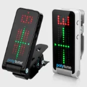 tc electronic 夾式調音器 Polytune Clip 黑白兩色 一次可調6根弦【他,在旅行】