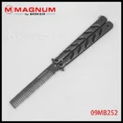【原型軍品】全新 II BOKER MAGNUM BALICOMB 蝴蝶刀 練習刀 梳子