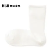 【MUJI 無印良品】女足口柔軟錐形直角襪