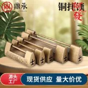 仿古古典鎖通開迷你鎖具古代掛鎖家小鎖頭箱子家具復古橫掛鎖子