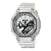 大高雄鐘錶城 CASIO卡西歐Clear Remix系列 GMA-S2140RX-7A 40周年限量型號透明色潮流腕錶 42.9mm｜樂天領券現折★全館特惠中★指定刷卡回饋10%