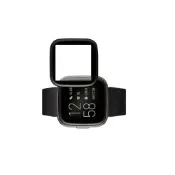 (店+)3D曲面複合 適用 Fitbit Versa 2 熱彎膜 PMMA+PC 防刮 耐刮 全螢幕 保護膜 保護貼保護貼 軟膜 滿版