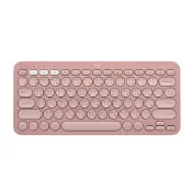 (店+)【Logitech 羅技】K380S 跨平台藍牙鍵盤 玫瑰粉