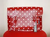 Zatchels 英國 手工 Polka Dot 波卡紋 劍橋包 13吋