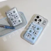 韓國 可愛狗狗 magsafe卡包 iPhone16 15 14 13 12 11 por max 蘋果手機殼 x xr