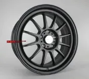 日本RF旋壓 VAG專用 17吋限量最後兩套 5X112/ 5X114  7.5J ET42  消光黑 6.7kg