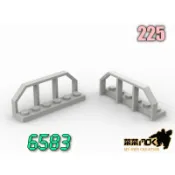 225 鐵軌 火車 欄杆 第三方 散件 機甲 moc 積木 零件 相容樂高 LEGO 萬格 開智 樂拼 S牌 6583