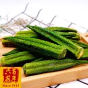 (店+)【六安堂】秋葵脆片90g/包x1(休閒零嘴系列)